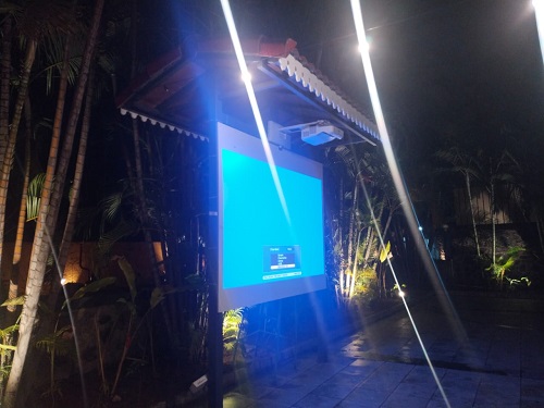 Projector Installation for Club House